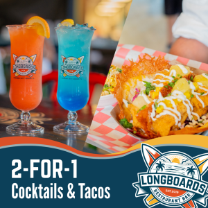 🍻 2-for-1 Drinks Panama City Beach Best Happy Hour Deals on Thomas Drive 🏝️